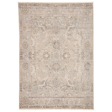 Vibe By Jaipur Living Baptiste Oriental Gray & Cream Area Rug , 5 ft. x 7 ft. 6 in. RUG146894